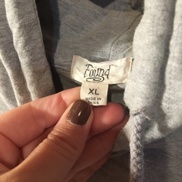 Size XL Hoodie Stretchy Grey - Picture 4 of 7